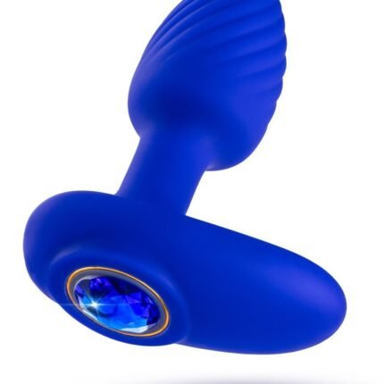 Анальний вібратор Blush Oh My Gem Mystery Sapphire синій