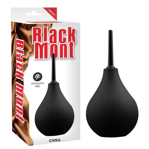 Анальний душ Chisa Black Mont Easy Clean Enema, чорний