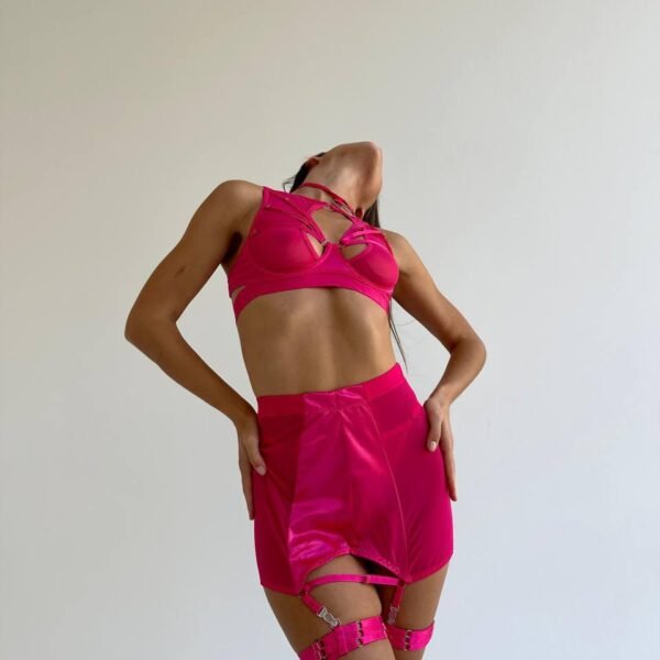 Комплект сексуальної білизни DO2152/2 Рожевий