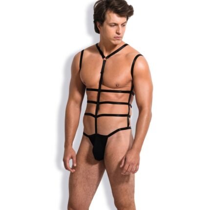 Боді чоловіче чорне Sunspice