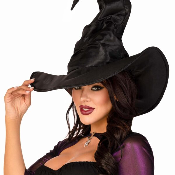 Великий капелюх відьми Leg Avenue Large Ruched Witch Hat O/S
