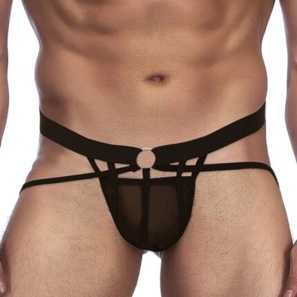 Чорні чоловічі сексуальні труси Star Night (без коробки)