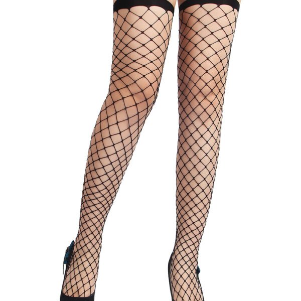 Панчохи у велику сітку Star Night Sexy Crazy Stockings чорні
