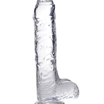 Фалоімітатор реалістичний на присосці Jock C-Thru прозорий, 25 см