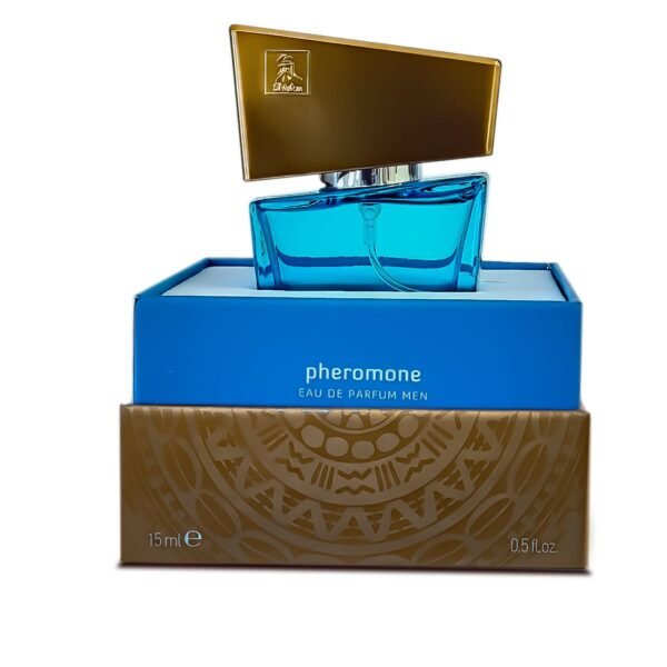 Духи з феромонами чоловічі SHIATSU Pheromone Fragrance men lightblue, 15 мл