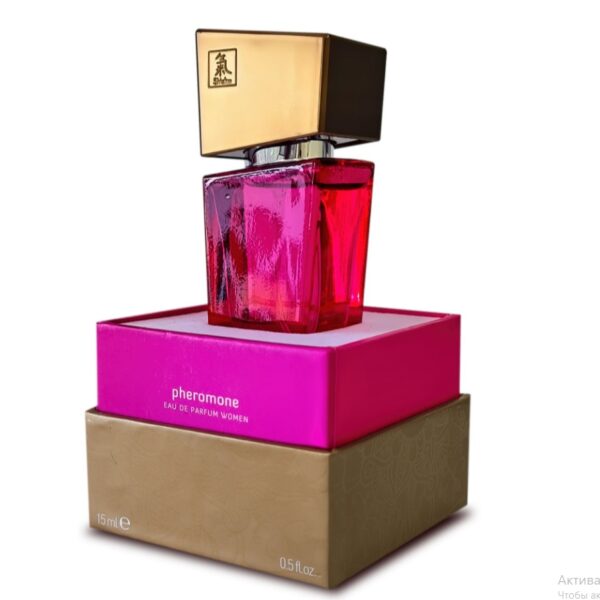 Духи з феромонами жіночі SHIATSU Pheromone Fragrance women pink, 15 мл