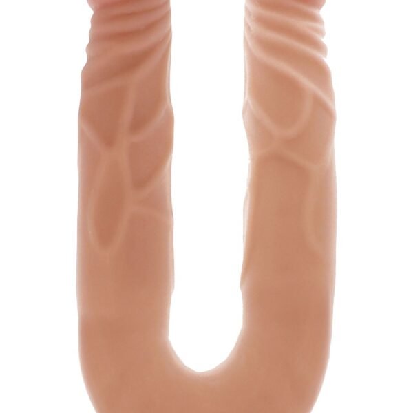 Двосторонній фалоімітатор Toy Joy Double Dong, бежевий