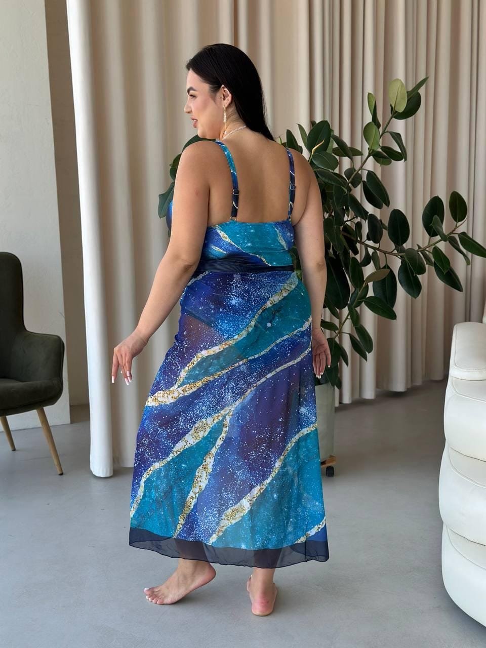 Купальник SW1552 Синій - Зображення 8