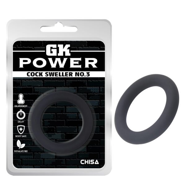 Ерекційне кільце Chisa GK Power N0. 3, чорне