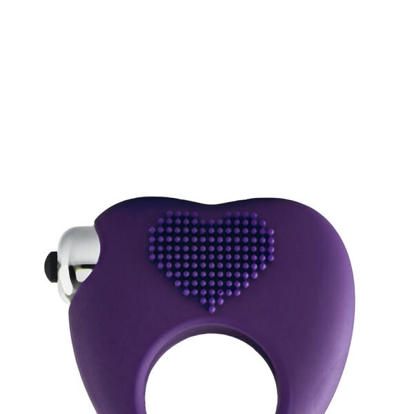 Ерекційне кільце з вібрацією Dream Toys FLIRTS COCKRING PURPLE