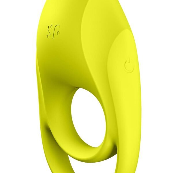Ерекційне кільце з вібрацією Satisfyer Spectacular Duo жовте
