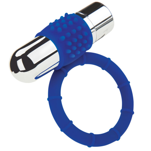 Кільце ерекційне з вібро кулею ZOLO RECHARGEABLE VIBRATING COCK RING