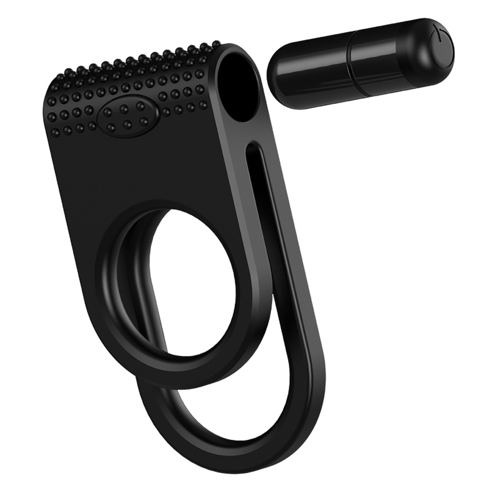 Ерекційне віброкільце Twins black