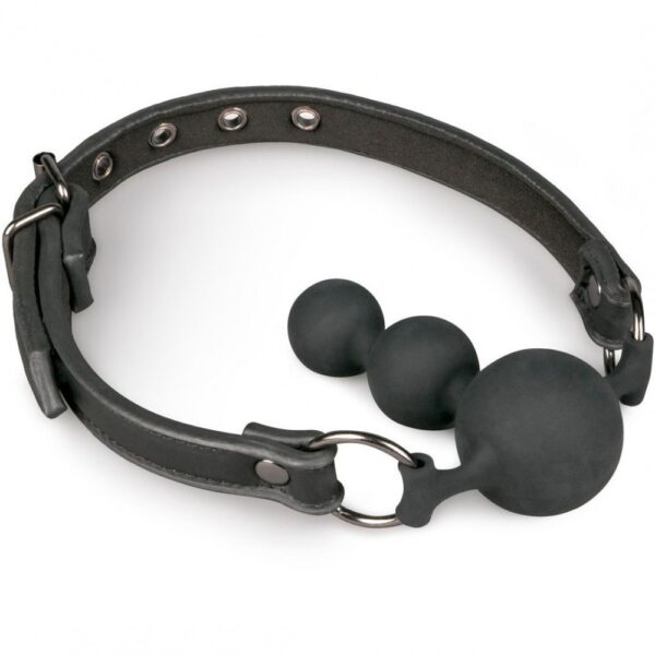 Кляп-ялинка Easytoys Ball Gag With Silicone Beads
