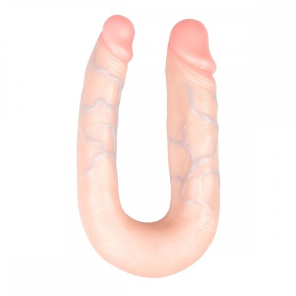Двосторонній реалістичний фалоімітатор EasyToys Duo Dildo 17cm