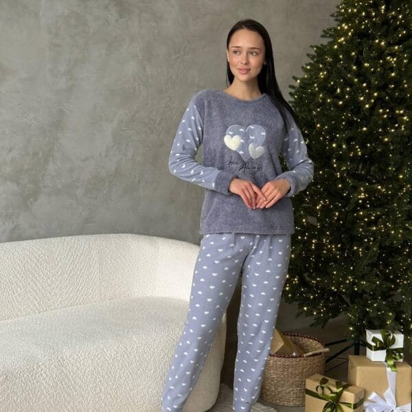 Піжама DO3316/2 Сірий