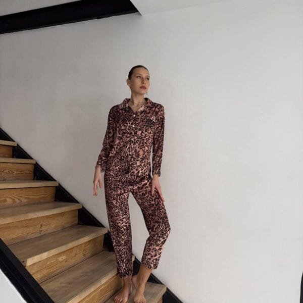 Піжама DO3415 леопардова