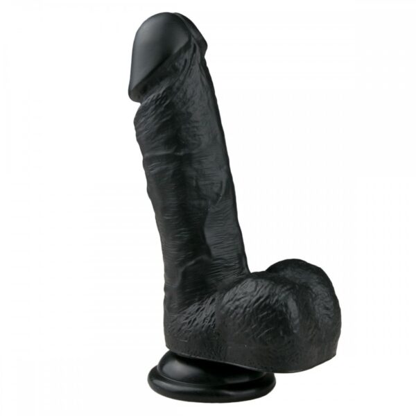 Фалоімітатор EasyToys Realistic Dildo-17,5 см чорний