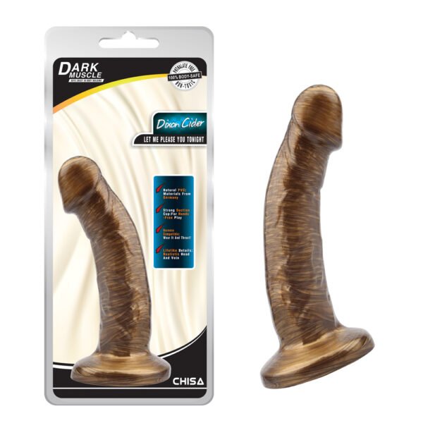 Фалоімітатор реалістичний Dark Muscle Dixon Cider на присосці, Gold