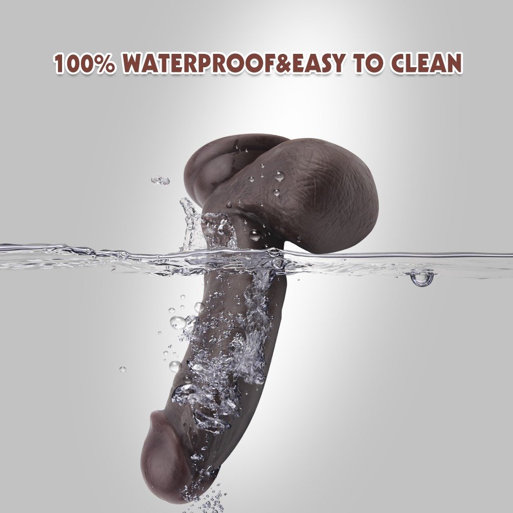 Фалоімітатор коричневий Chisa Fashion Dude 7 Cock на присосці - Зображення 5