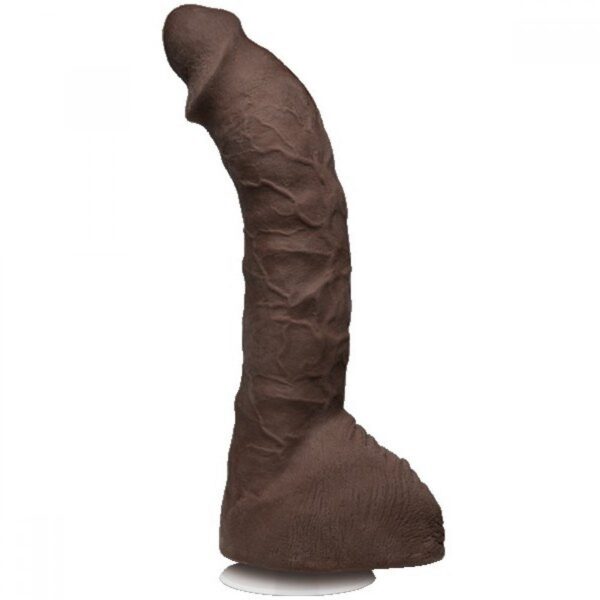 Фалоімітатор гігант Doc Johnson Prince Yahshua Ultraskyn 10.5" Cock - Chocolate