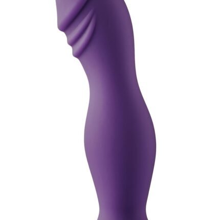 Фалоімітатор Dream Toys Flirts Pleasure Dildo для точки G на присосці, фіолетовий