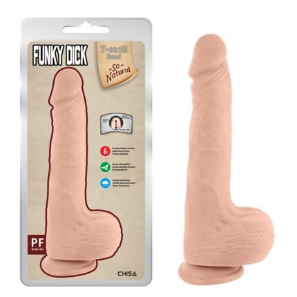 Фалоімітатор на присосці Chisa T-Skin Fanky Dick 25,5 см