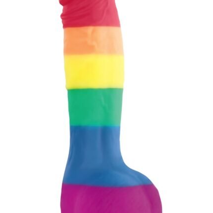 Фалоімітатор Веселка NS Novelties Colours Pride Edition на присосці