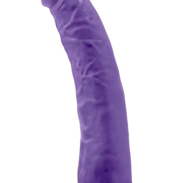 Фалоімітатор реалістичний на присосці Au Naturel Bold Jack фіолетовий, 19 х 3. 8 см