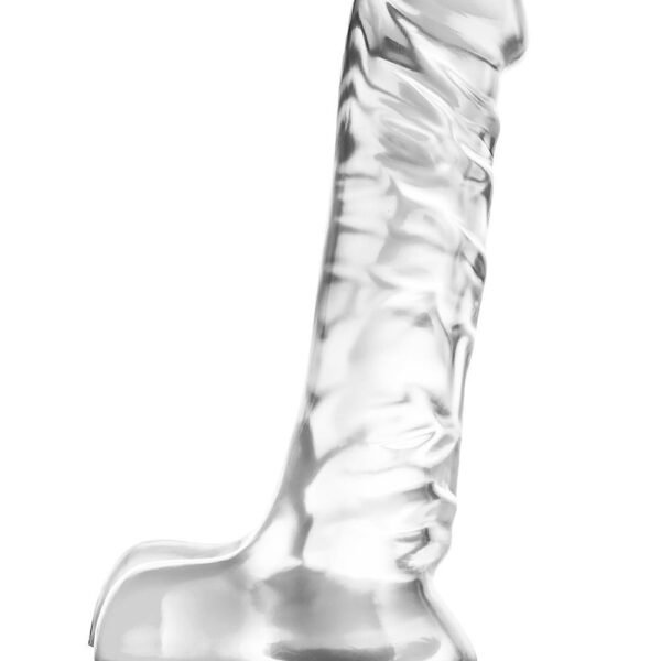 Фалоімітатор реалістичний на присосці Blush B Yours прозорий, 22. 8 х 4. 4 см
