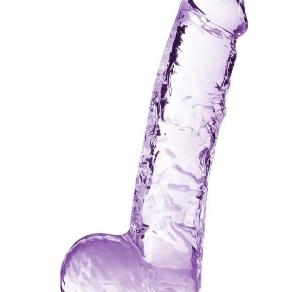 Фалоімітатор реалістичний на присосці Blush Naturally Yours фіолетовий, 15. 2 х 2. 5 см