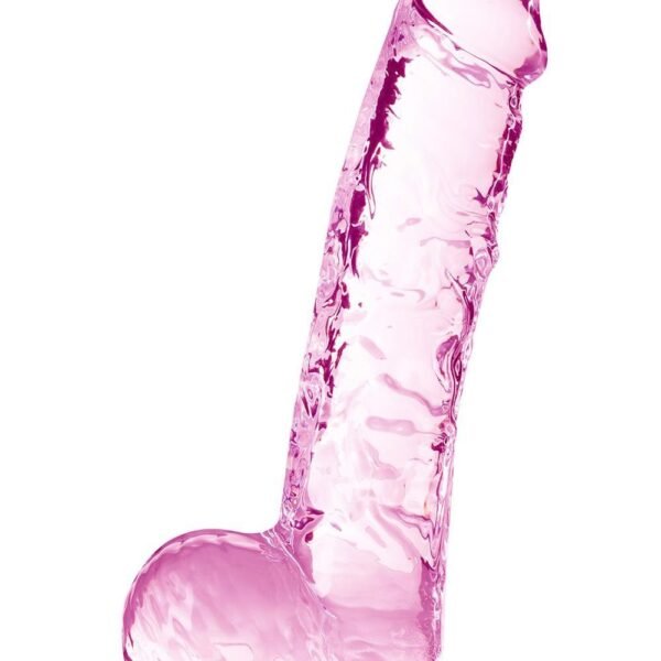 Фалоімітатор реалістичний на присосці Blush Naturally Yours рожевий, 15. 2 х 2. 5 см