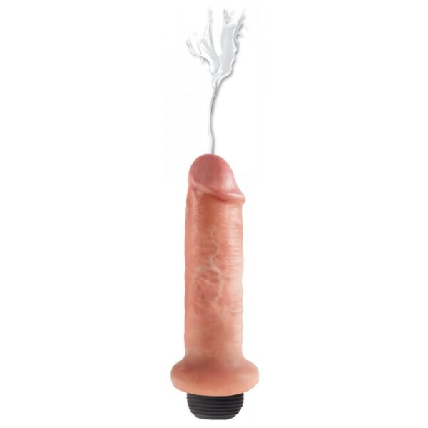 Фалоімітатор Королівський з виверженням Pipedream King Cock бежевий