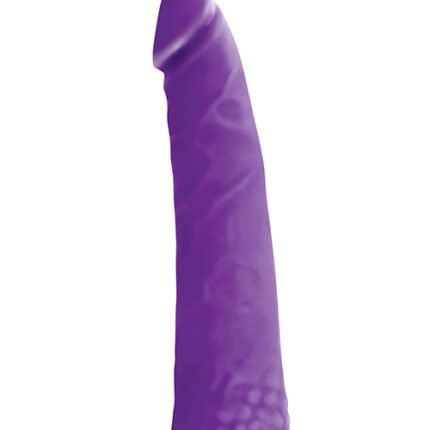 Фалоімітатор силікон NS Novelties COLOURS PLEASURES THIN 8INCH PURPLE