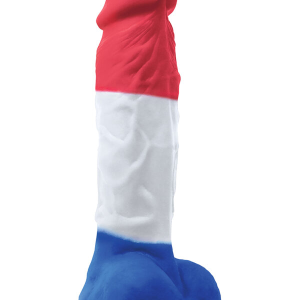 Фалоімітатор силікон NS Novelties COLOURS PLEASURES TRICOLOR 5INCH DILDO