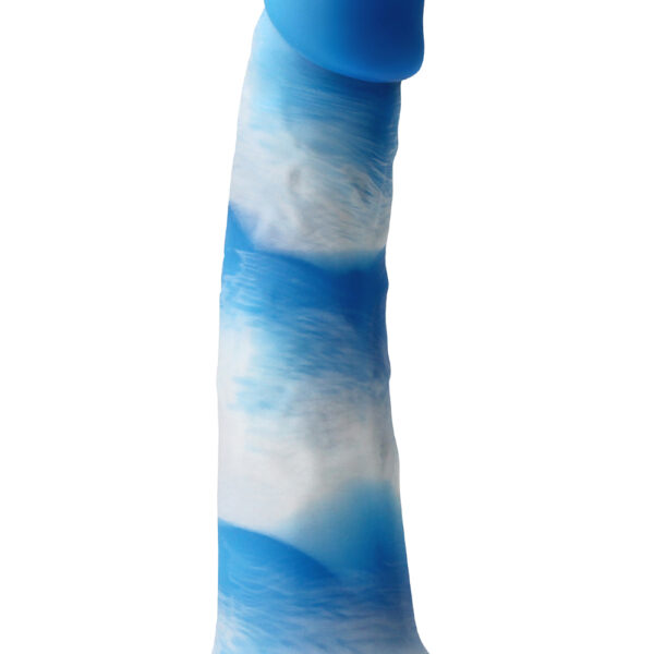 Фалоімітатор силікон NS Novelties COLOURS PLEASURES YUM 6" DILDO BLUE