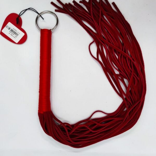 Флоггер DS Fetish Leather flogger red