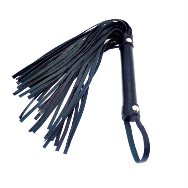 Флоггер екошкіра L DS Fetish Flogger чорний 39 см