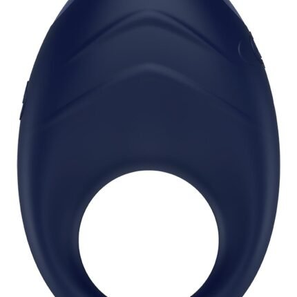 Гламурне вібраційне кільце для пеніса Dream Toys Glam синє