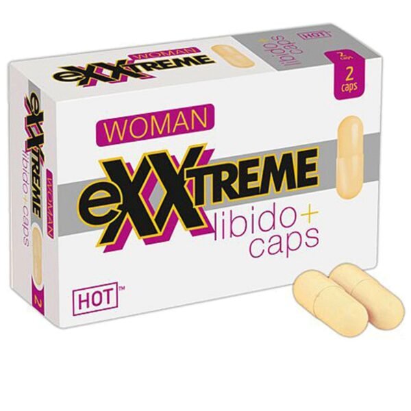 Капсули для підвищення лібідо для жінок HOT eXXtreme (ціна за 2 капсули в упаковці)