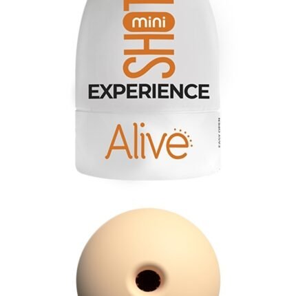 Кишеньковий Маструбатор  Alive Mini Shot Experience бежевий