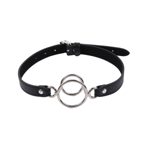 Кляп DS Fetish Metal gag black