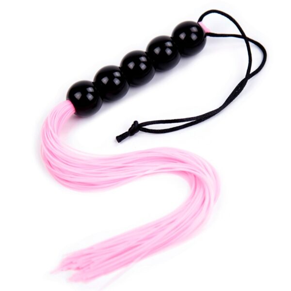 Батіг рожевий, ручка з кульок FLOGGER, 45 см