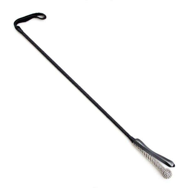 Батіг з діамантами DS Fetish Whip diamond black