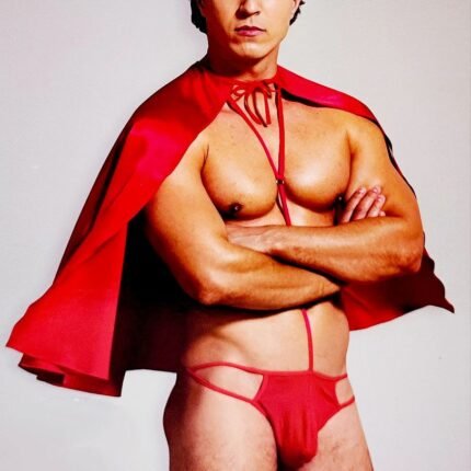 Костюм чортика O/S 3 предмети червоний Sunspice