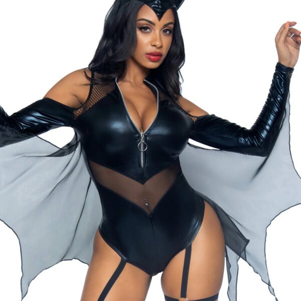 Костюм опівночі летючої миші Leg Avenue Midnight Bat S