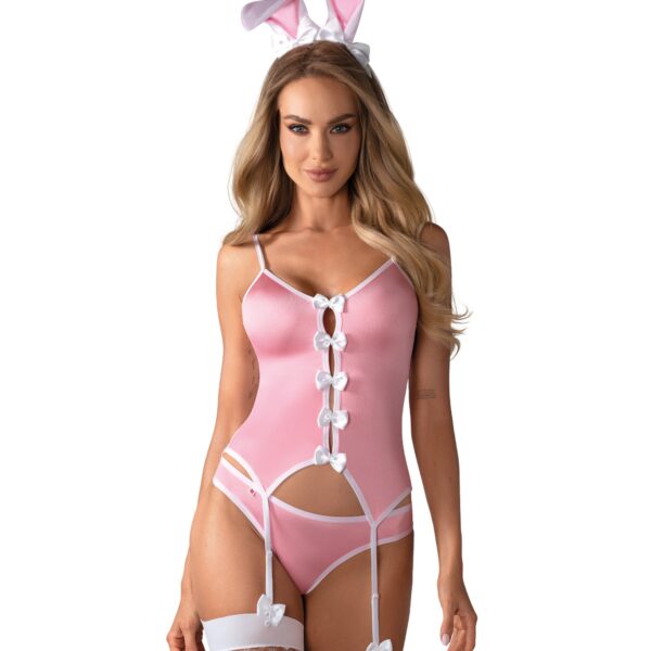 Костюм зайчика рожевий Bunny suit L/XL