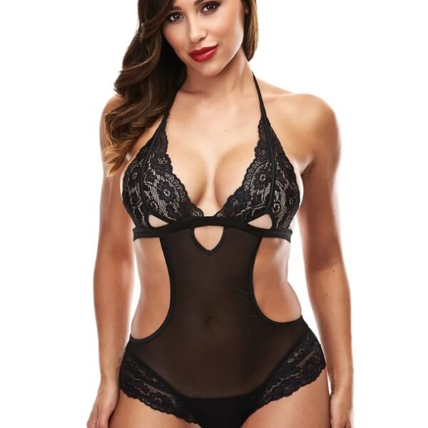 Мереживне боді LACE TEDDY BLACK, S/M