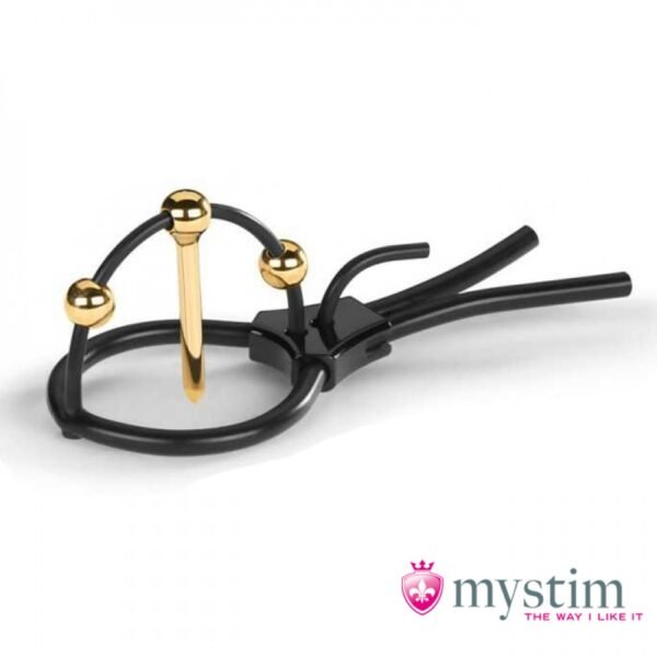 Лассо на пеніс з уретральним катетером та електростимуляцією MYSTIM - Mystim Plunging Pete