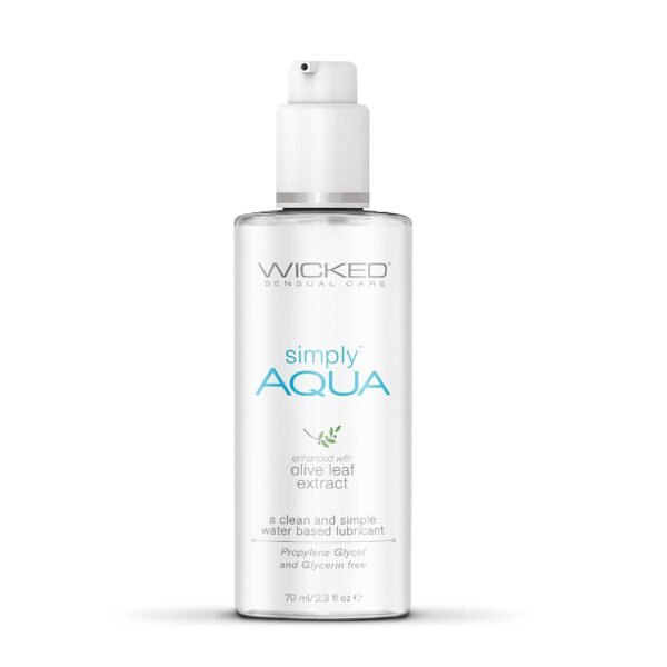 Лубрикант універсальний Wicked Simply Aqua на водній основі, 70 мл